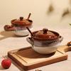 Ruhan Ceramic Lard Pot with Handles