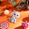 2D Acrylic Car Pendant Car Ornament Accessories Cute Cats Realistic Animal Rearview Mirror Hanging Pendant