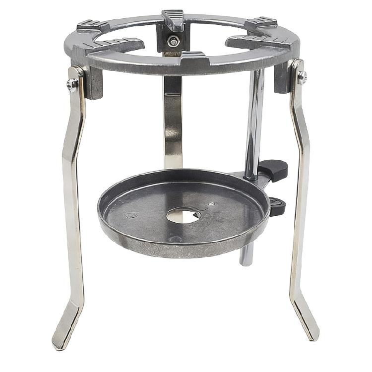 

Sturdy Cast Aluminum Adjustable Tripod Stand Portable for Scientific Research Featuring Stable Base and Tray 1