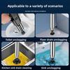 Electric High Pressure Air Toilet Plunger, Drain Blaster Clog Remover Tool for Kitchen Sink Floor Drain and Bathroom Toilet