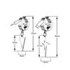 Steel Female Male Korean Style Ear Cuff Cross Clip Earring Non-Piercing Earring Fashion Jewelry
