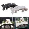 Aquarium Unterirdische Höhle Für Fische Garnelen Reptilien Unterschlupf Versteckhäuser 3D-Druck Aquarium Landschaftsgestaltung Verzierungen Dekoration