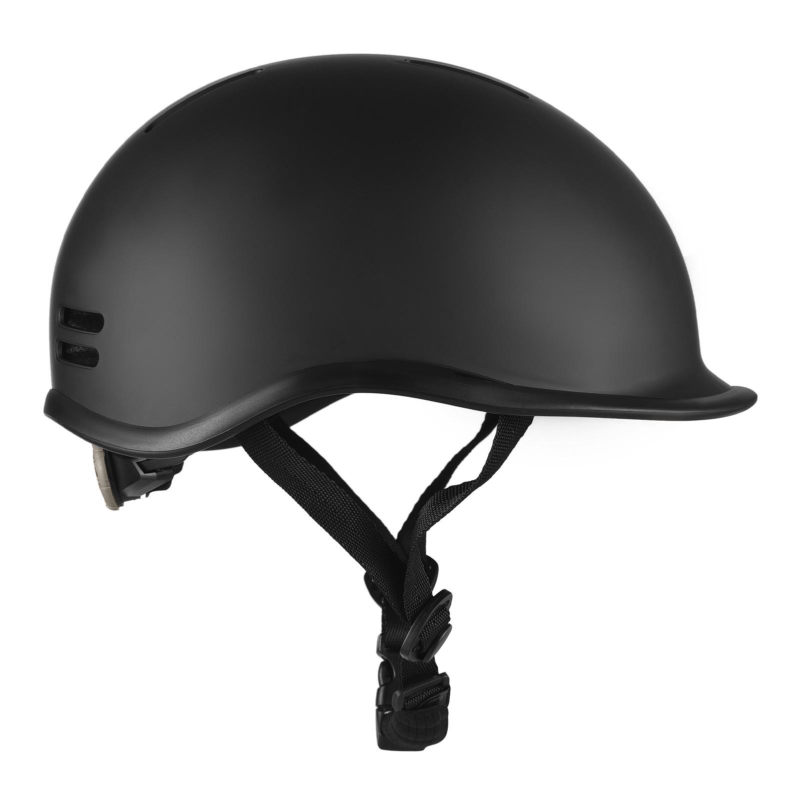 

Велосипедные шлемы для взрослых, шлем для скутера для мужчин и женщин, шлем для электроскутера, велосипедный шлем ABS+EPS M чёрный