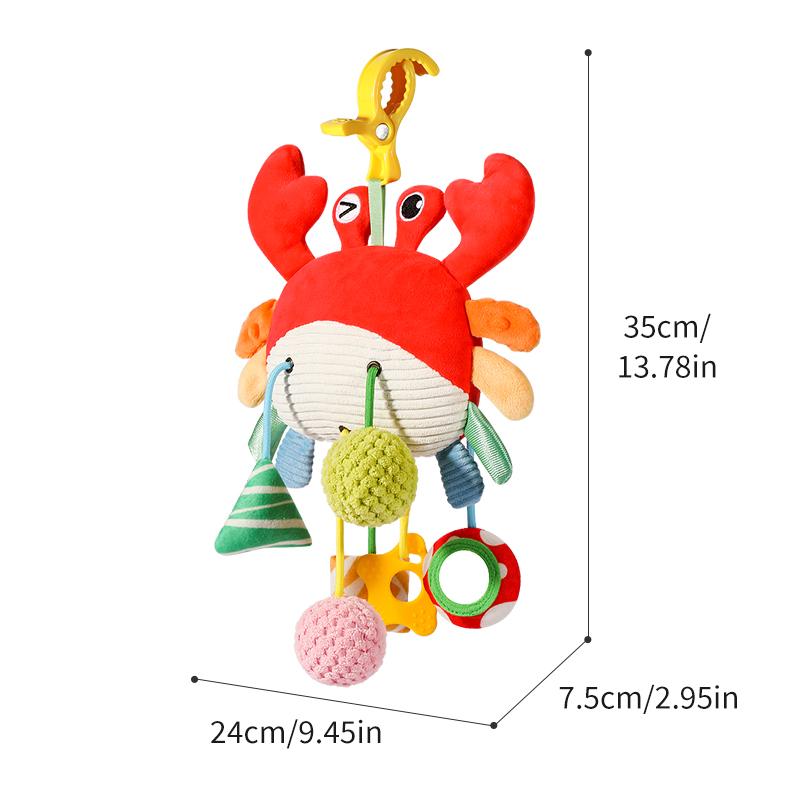 Car Seat Toys Newborn Toys Stroller Toy Baby Toys Carseat Toy for Infants for Carseat Stroller Crib with Music Rattles Teether