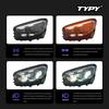 16-22 Mercedes-Benz GLC X253 Headlight Assembly: Upgraded LED Projector with Daytime Running Lights