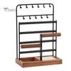 Decorative Jewelry Stand Rack Large Capacity Multi Tiers Stable Base Earrings Rings Necklaces Modern Organizer Bracelets Display Holder Shop Showcase