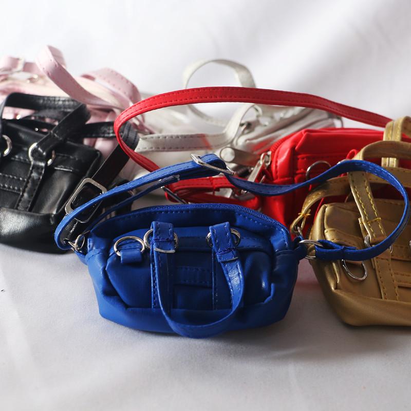 Dollhouse BJD Single Shoulder Crossbody Bag & Miniature Model Clothing for OB11 Scene Accessories