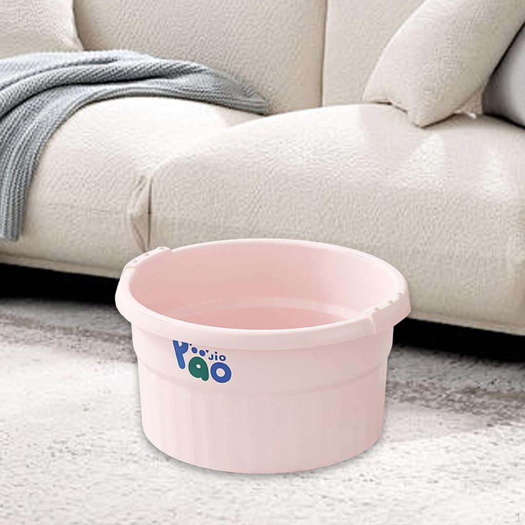 Foot Bath Tub Convenient Sturdy Bathing Bucket for Household Soaking Feet Toe Nails and Ankles