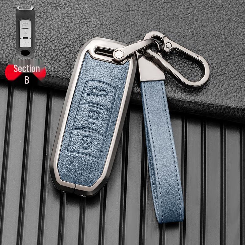 Metal Full Coverage Key Shell for GAC Trumpchi 18 Models: GA4, GS4, GA3, GE3