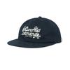 Women's COVERNATX Le Mango Flat Brim Baseball Cap Navy 320056