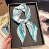 New Luxury Silk Shawl Square Scarf for Women Satin Hijab Fashion Wraps Neckerchief Female Hair Bands Ribbon Headband Bandana