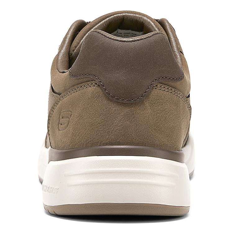 Skechers Mens Usa Street Wear Lightweight Comfortable Simple Classic Fashion Casual Lazy Style Low-Top Sneakers Men Sneakers Khaki 211250-KHK