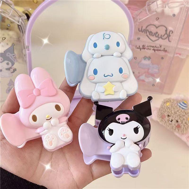 Cinnamoroll & Kuromi My Melody Cartoon Claw Clip - Cute Shark Hair Accessory for Women
