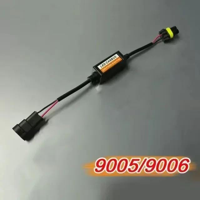 1-4pcs LED Canbus Decoder Adapter For H1 H4 H7 H11 9005 9006 9012 Anti-Flicker Harness Bulbs Resistor Warning Error Canceller