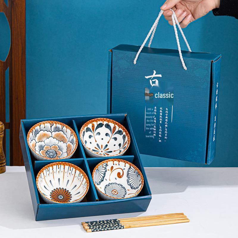Ruhan Ceramic Panda Tableware Gift Set