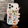 Phone Cover Case for iPhone 14 17 Pro Max 11 Air 13 16 12 Pro 15 Plus Colorful Crayon Shin Chan