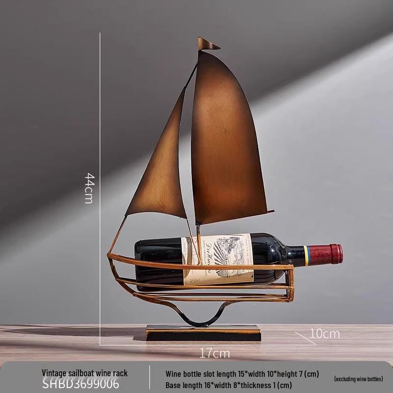 Smooth Sailing Sailboat Model: Luxury Decor for Living Room, TV Stand, or Office Table