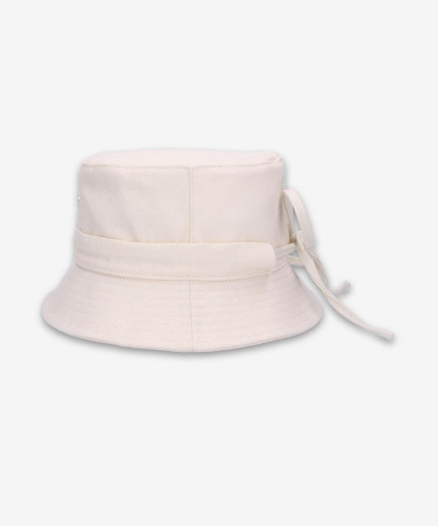 JACQUEMUS Klobouk Le Bob Gajo - Krémová / 223Ac0015001110