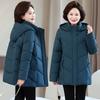 Women’s Short Hooded Windproof Thicken Warm Winter Jacket For Mom