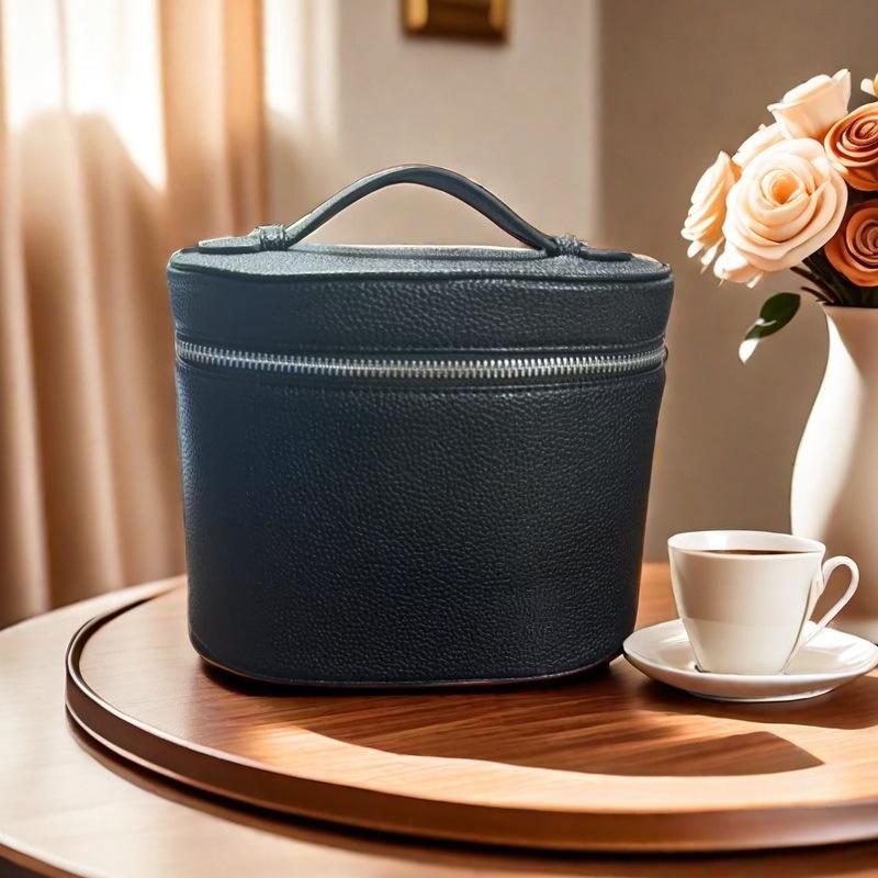 2025 Waterproof Large Capacity PU Cosmetic Travel Bag 20x14x15 cm