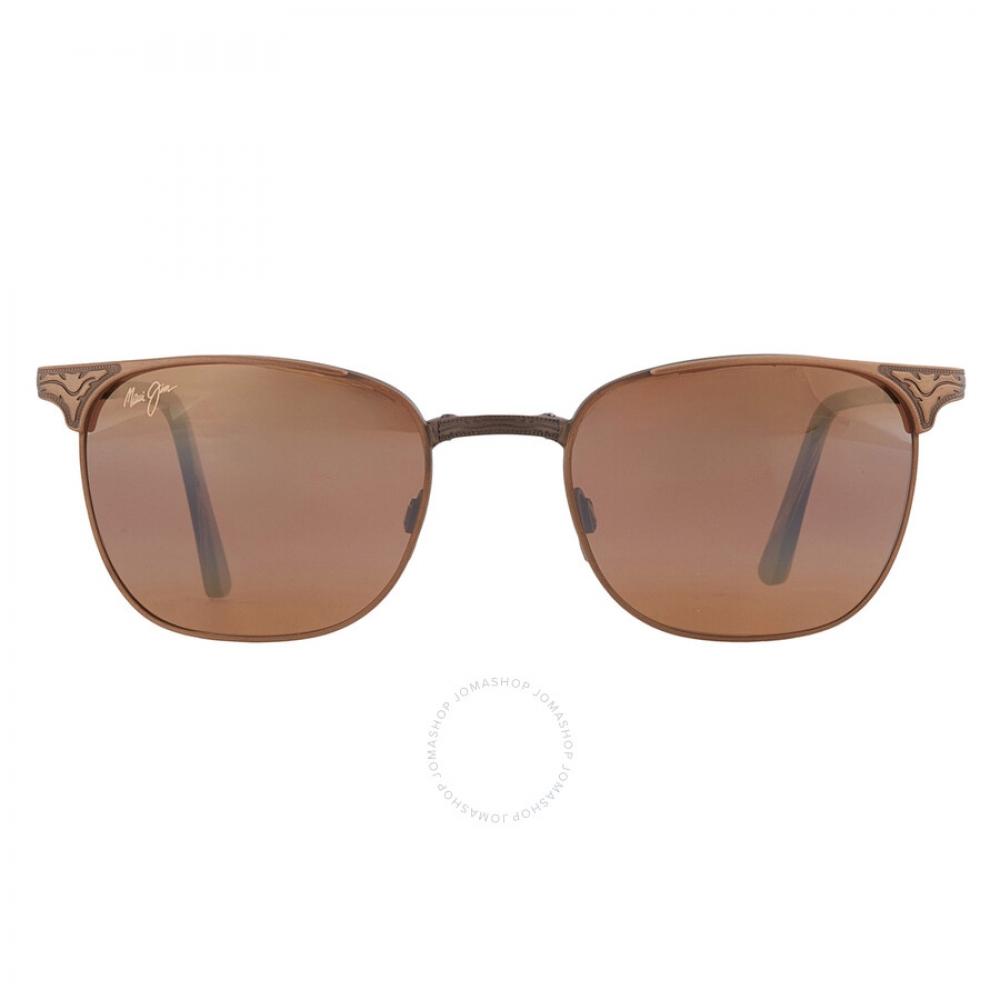 

Maui Jim Stillwater HCL Бронзовые складные солнцезащитные очки унисекс H706 16C 52