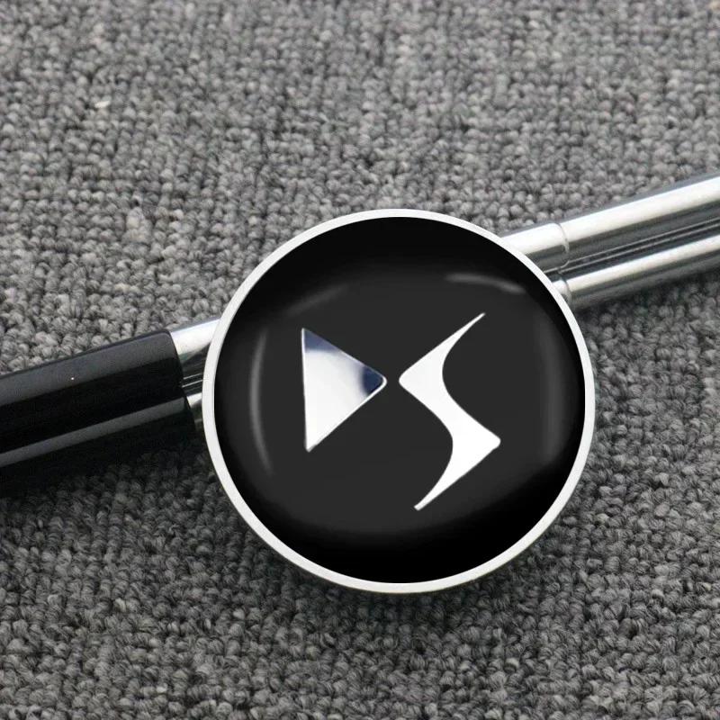 60mm Car Wheel Center Hub Cap Rim Cover Emblem Sticker For DS DS4S DS5 5LS DS3 DS4 DS6 DS7 DS9 E-Tense RUBIS SPIRIT WILD Citroen alp123