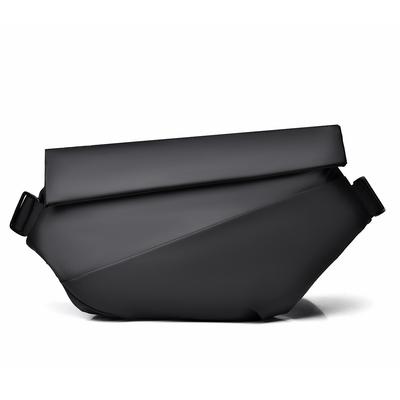 Trendige wasserdichte Herren-Motorrad-Crossbody-Tasche Brusttasche Multifunktionale Brusttasche Magnetische Saugkraft Mehrkomponenten-Tasche