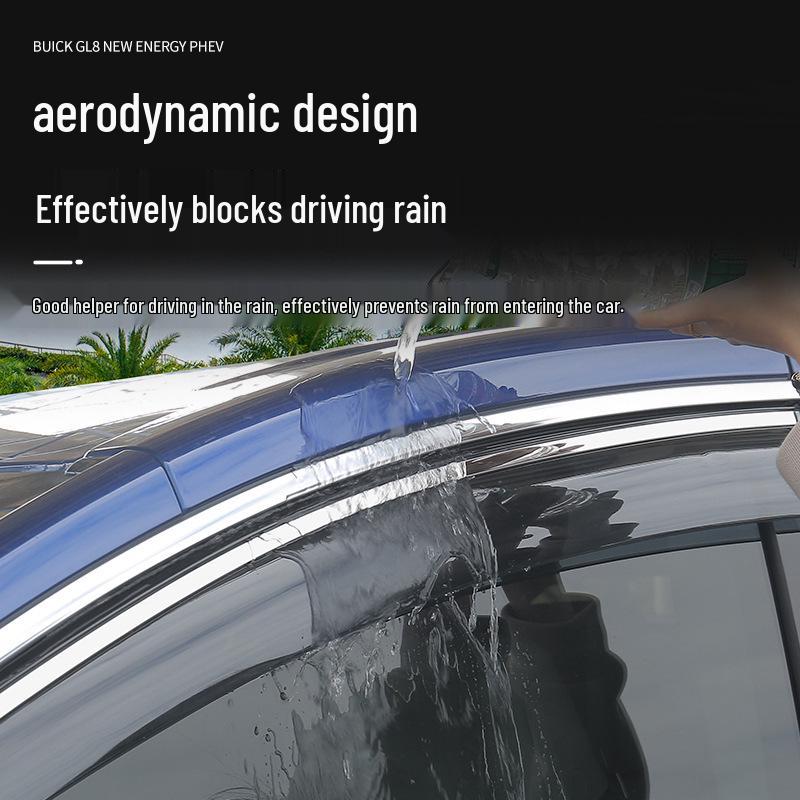 Window Rain Guards for 2024-2025 Buick GL8 Avantgarde PHEV/ES.