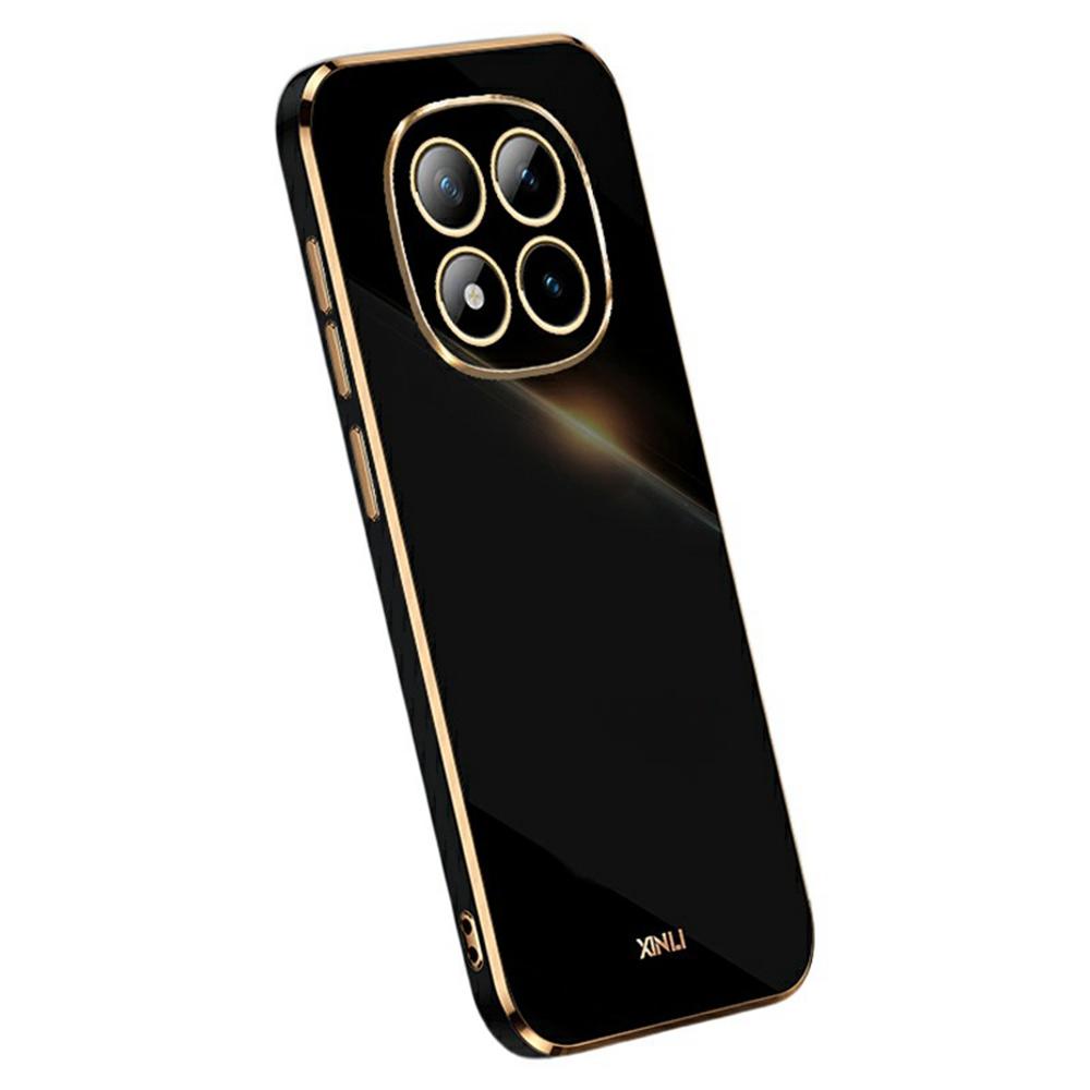 XINLI For Xiaomi Redmi Note 15 Pro 5G (Global) Case TPU Phone Cover with Electroplating Frame