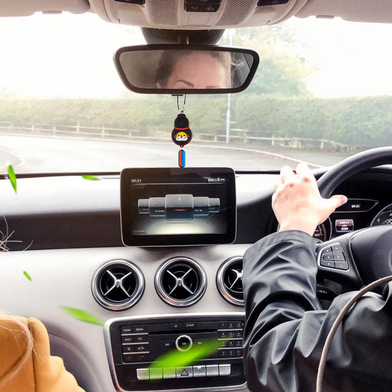 Car Air Fresheners Cartoon Animal Air Freshener Aromatherapy Tablets Creative Perfume Diffusers Air Purifier Car Interior