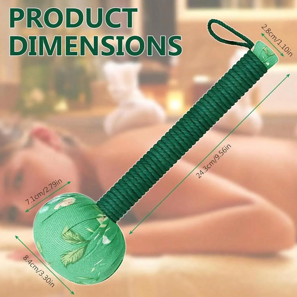 Lymphdrainage Hammer Manueller Körpermassagehammer, Klopfmassagegerät mit langem Griff zur Linderung von Rückenschmerzen