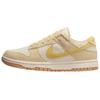 Dunk Low Next Nature SE Team Gold Pale Ivory Women Sneakers Cream Gum-Yellow Soft-Yellow HJ5864-700