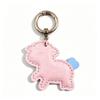 Sheep Pendant With Spring Buckle Pu Leather Bag Charms For Girls Handbags Backpack Decor Accessories Trendy Gift
