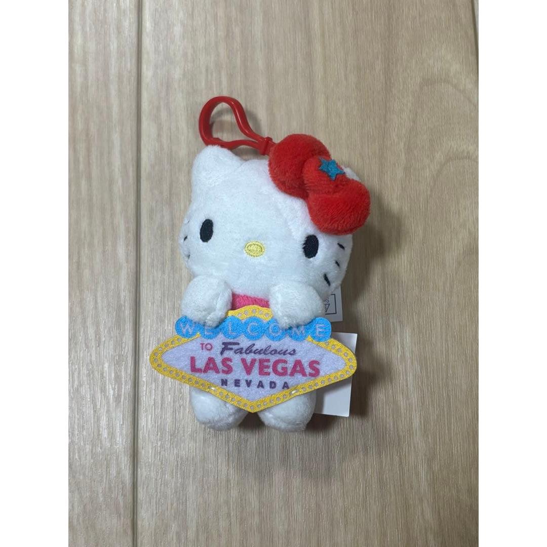 Hello Kitty Plush Las Vegas Keychain