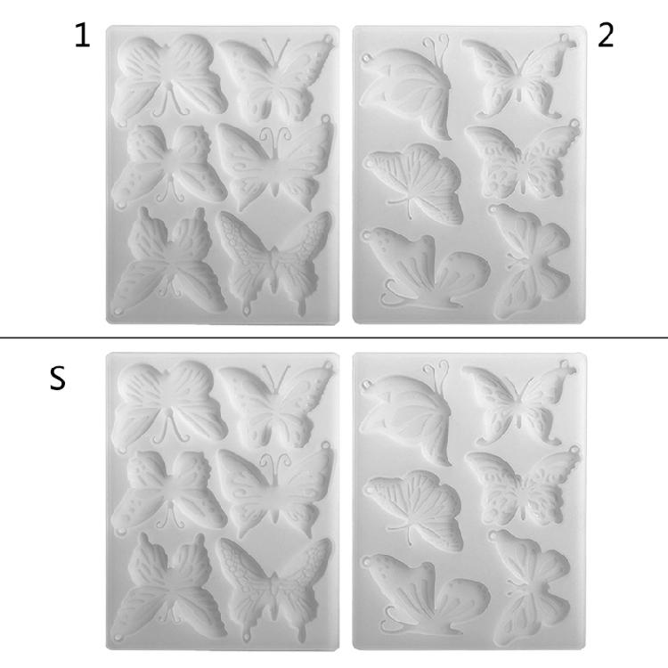 Butterfly-Resin Mold Jewelry Casting Mold Resin Keychain Mould DIY Pendant Mold