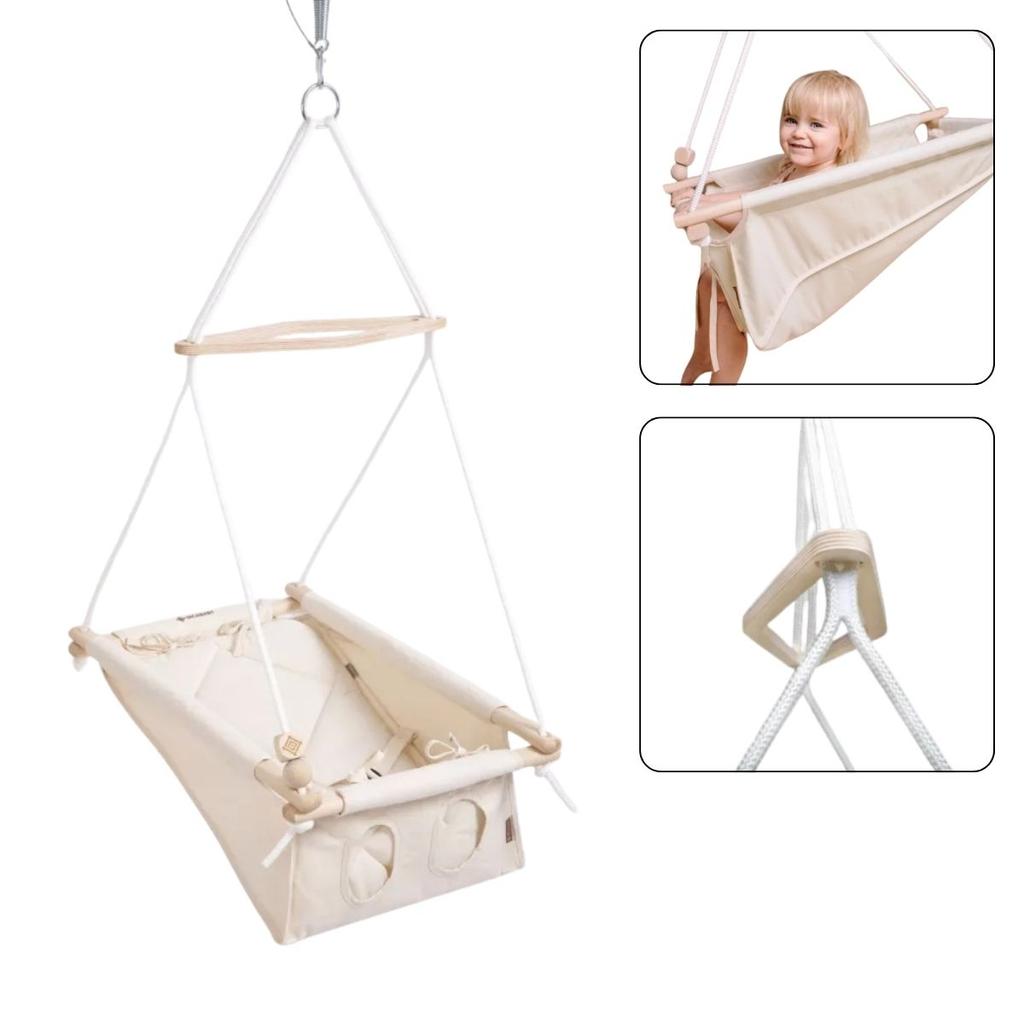 Baby swing Baby Unicolor - cream