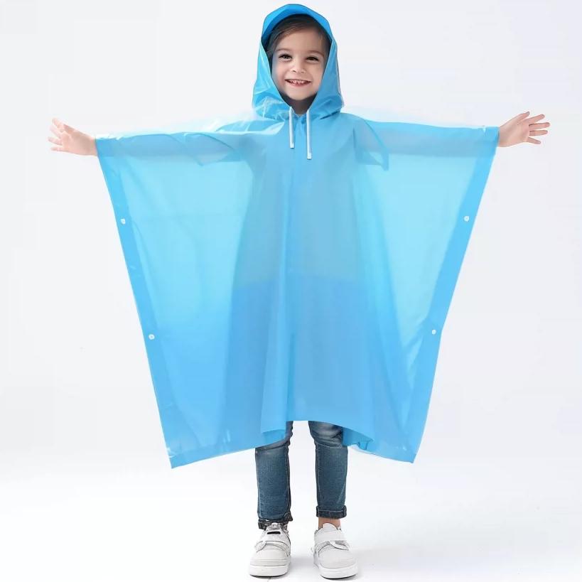 Disposable Raincoat Kids Boy's Single Long Extra Large Poncho Fishing Mountain Climbing Travel Simple Rainstorm Play