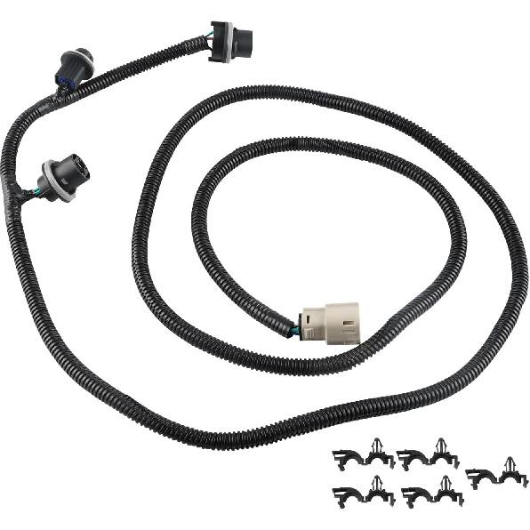 Passenger Side Tail Lamp Wiring Harness Compatible with Chevy Silverado GMC Sierra 1500 2500HD 3500HD 2016 2017 2018 2019, Replacement for 23295977,