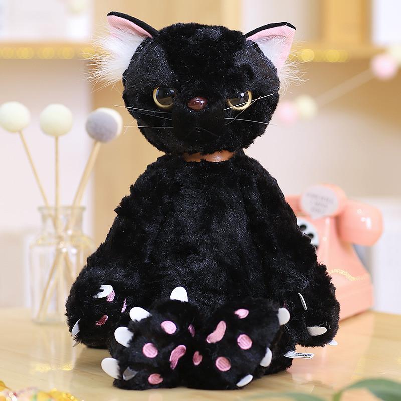 Plush Cat Animal Toy With Pp Cotton Filling For Kids And Girls Gift