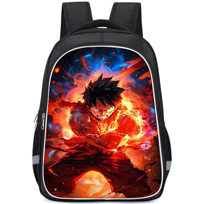 Large Capacity Lightweight Oxford Cloth Backpack For Kids Unisex School Bag