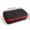 Portable Fishing Tackle Bag With Zipper Handheld Storage Case Rod Reel Line Organizers Outdoor Gear