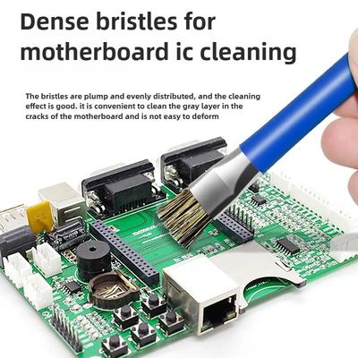 Safe Brush Anti-Static Motherboard PCB Cleaning Brush for Mobile Phone Repair Tools Kit Double Head Convenience