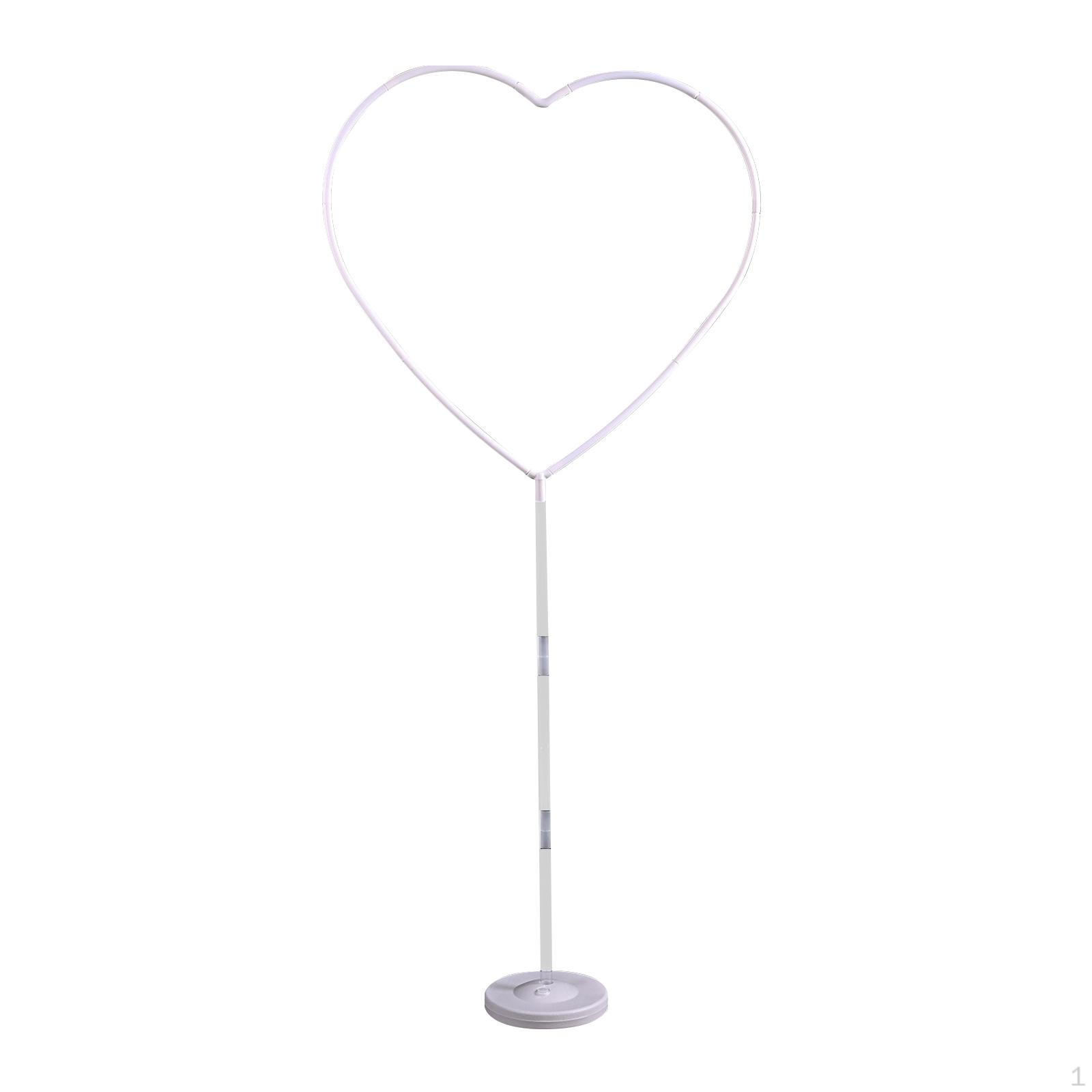 

Держатель подставки для воздушных шаров в форме сердца, форма воздушного шара своими руками, комплект колонн для арки из воздушных шаров для