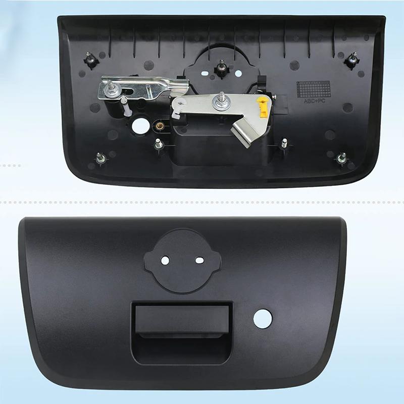 906069Z400 906068Z400 for Nissan Frontier 2001 2002 2003 2004 Rear Outer Tailgate Door Handle Bezel Cover Accessories with keyhole