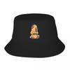 Custom Capybara Giant Cavy Rodent Gamer Gaming Bucket Hat Women Unisex Fashion Summer Beach Sun FisherUnisex Cap