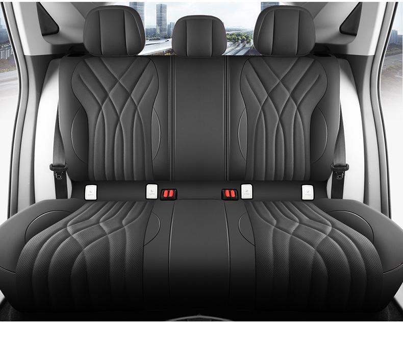 Exeed Lingyun Husă Universală pentru Scaun Auto din Piele Integrală (Cinci locuri, Toate anotimpurile)