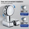 Suction Cup Showerhead Bracket Wall Mounted Sprayer Fixed Base  Bathroom Accessories