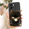For Oppo A6x 4G CPH2819 5G CPH2783 Phone Case For Oppo A6x Cover Cute Kawaii Luxury Fashion Flowers Cool Painted Silicone Casing