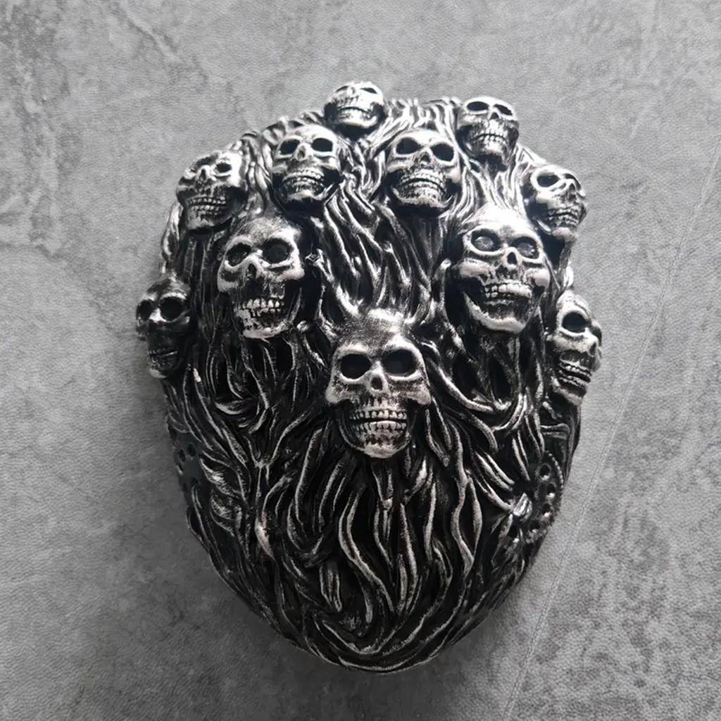 Gruselige Damp-Skelettmaske, Totenkopfhelm für Halloween-Cosplay und Maskerade-Partys - Perfektes Geschenk für Männer