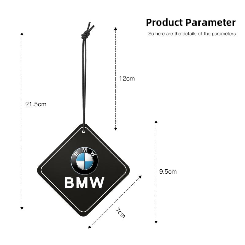 NNEJ4 Car Fragrance Tablets Air Freshener Perfume Decoration Pendant For BMW F30 F10 E90 F20 E46 E60 E70 E39 X6 Car Flavoring Keychain